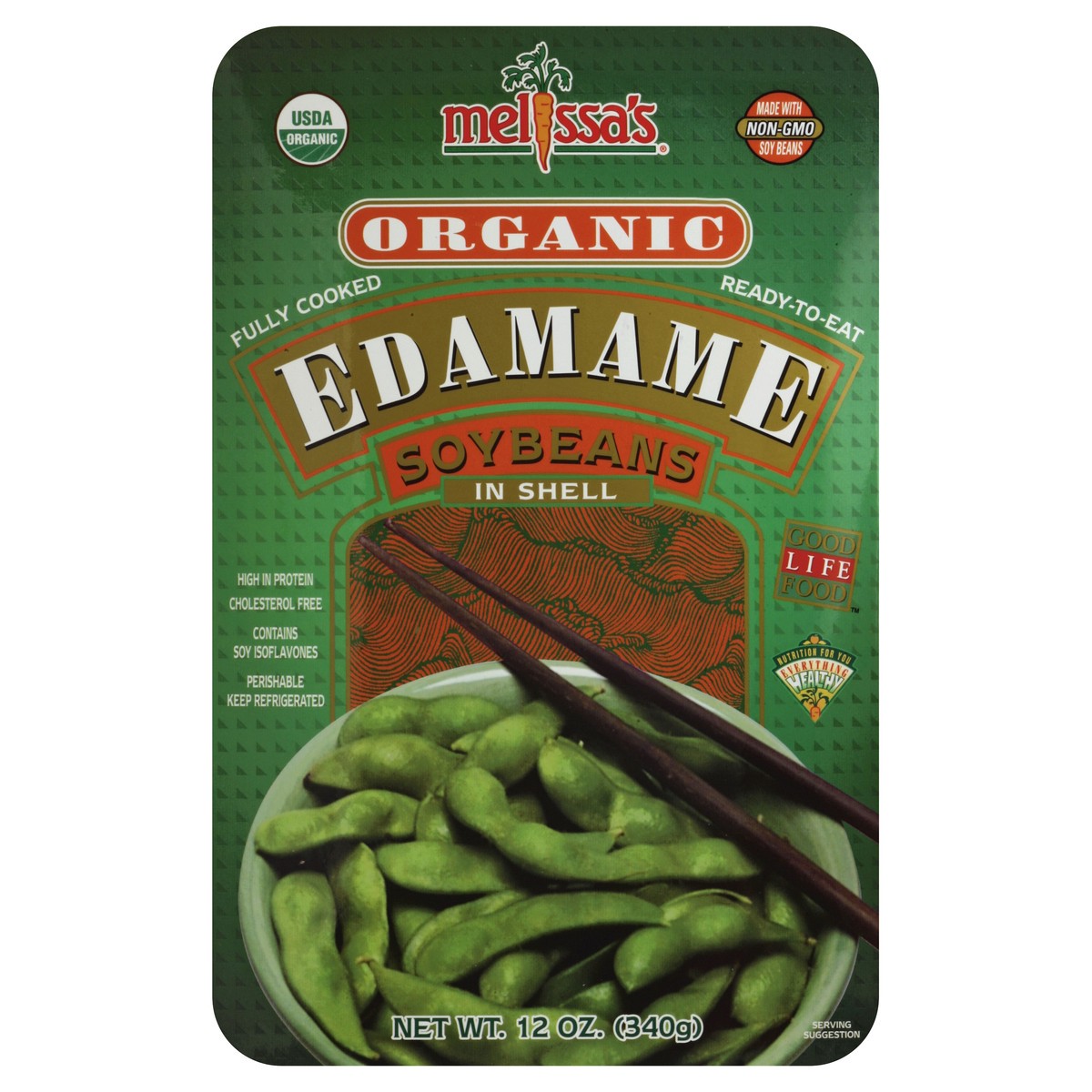 slide 1 of 1, Melissa's Edamame 12 oz, 12 oz