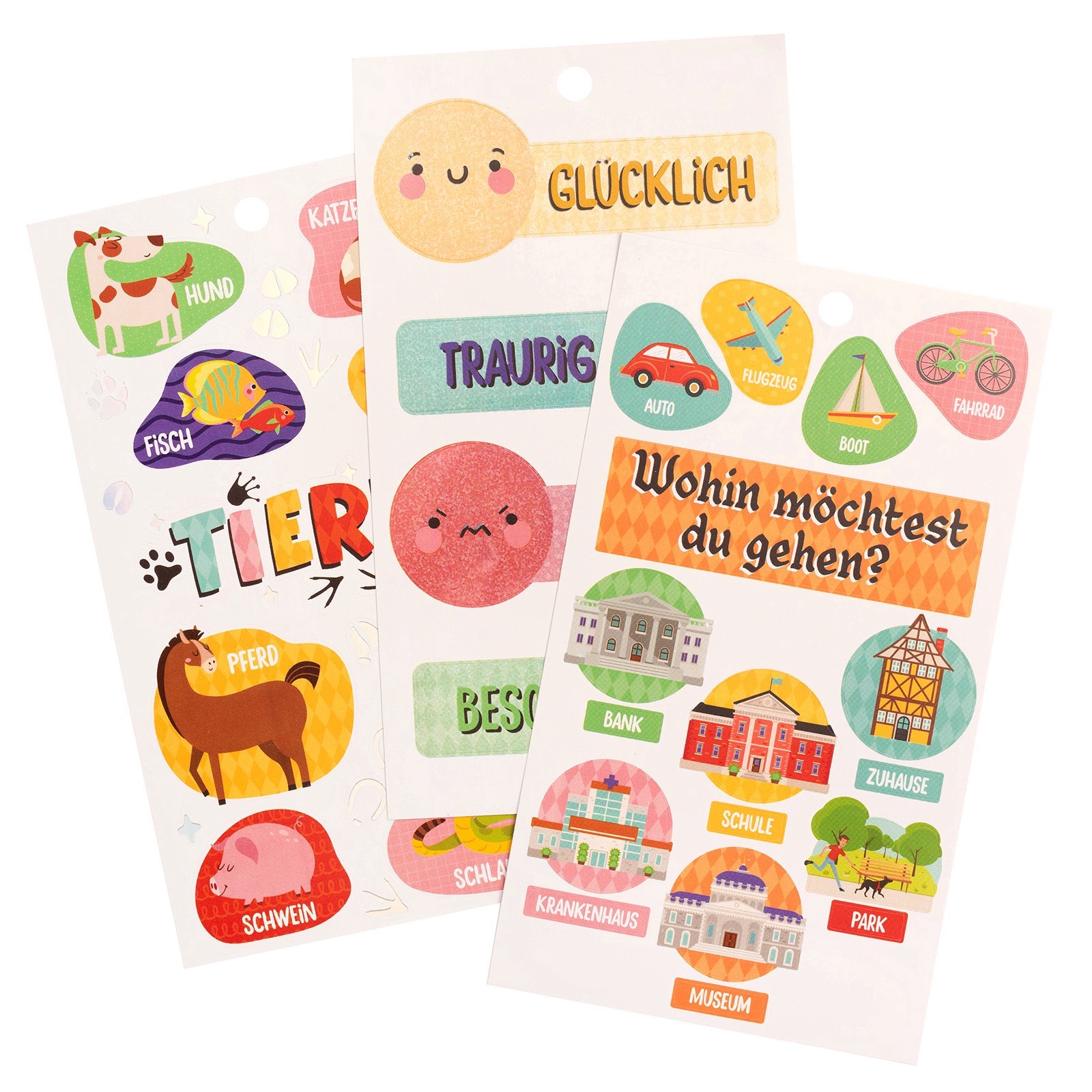 slide 2 of 4, Germany Stickers By Recollections, 4 in x 7 in