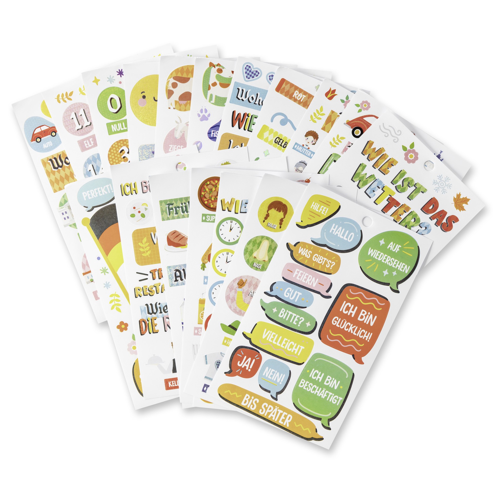 slide 3 of 4, Germany Stickers By Recollections, 4 in x 7 in