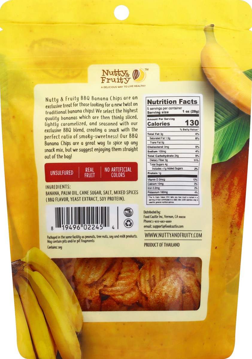 slide 5 of 6, Nutty & Fruity Banana Chips 5 oz, 5 oz