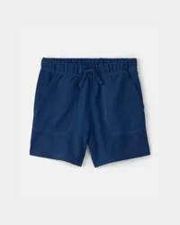 Carter's Boys French Terry Shorts - Blue Navy - Size 8