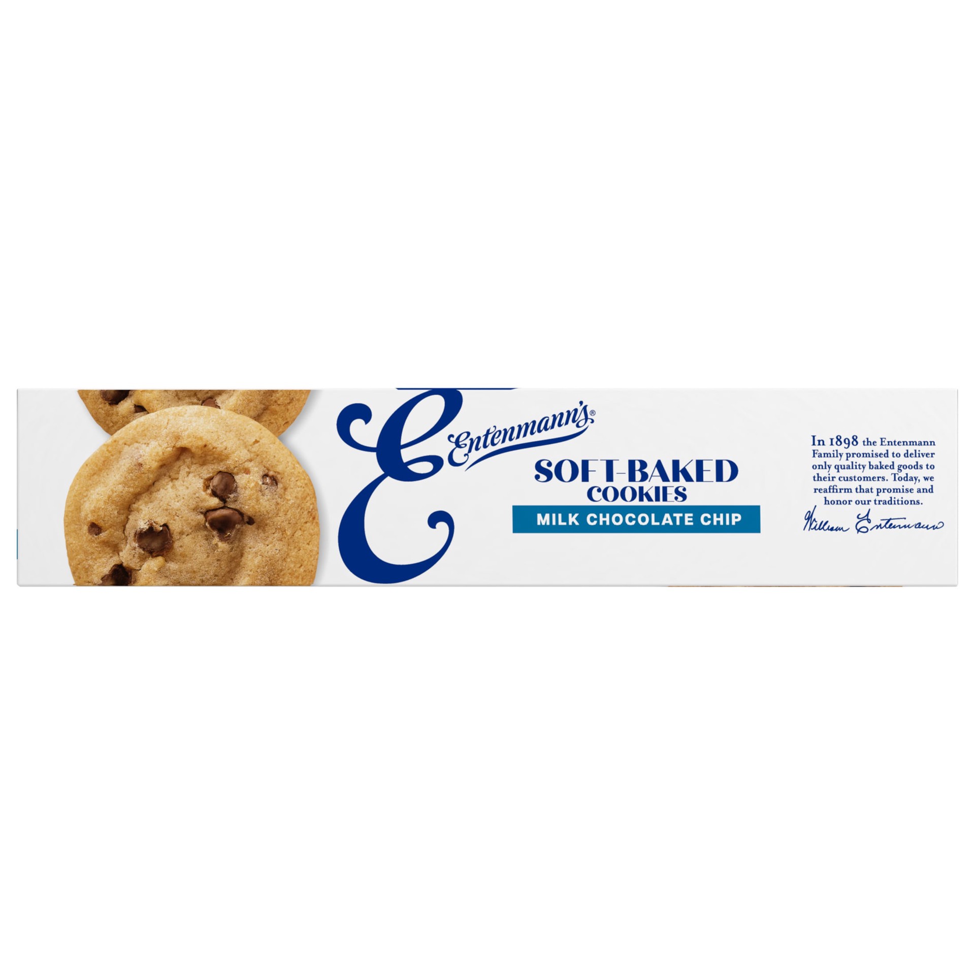 slide 2 of 7, Entenmann's Soft-Baked Milk Chocolate Chip Cookies, 12 oz, Cookies, Bag, 12 oz