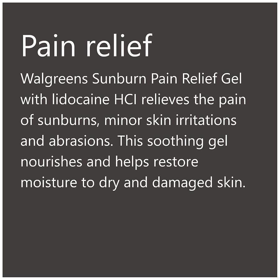 slide 3 of 5, Walgreens Sunburn Relief Gel, 16 oz