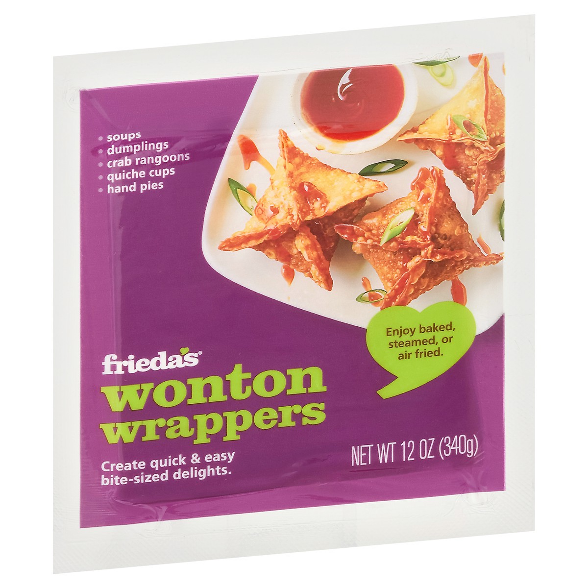 slide 2 of 9, Frieda's Wonton Wrappers 12 oz, 12 oz