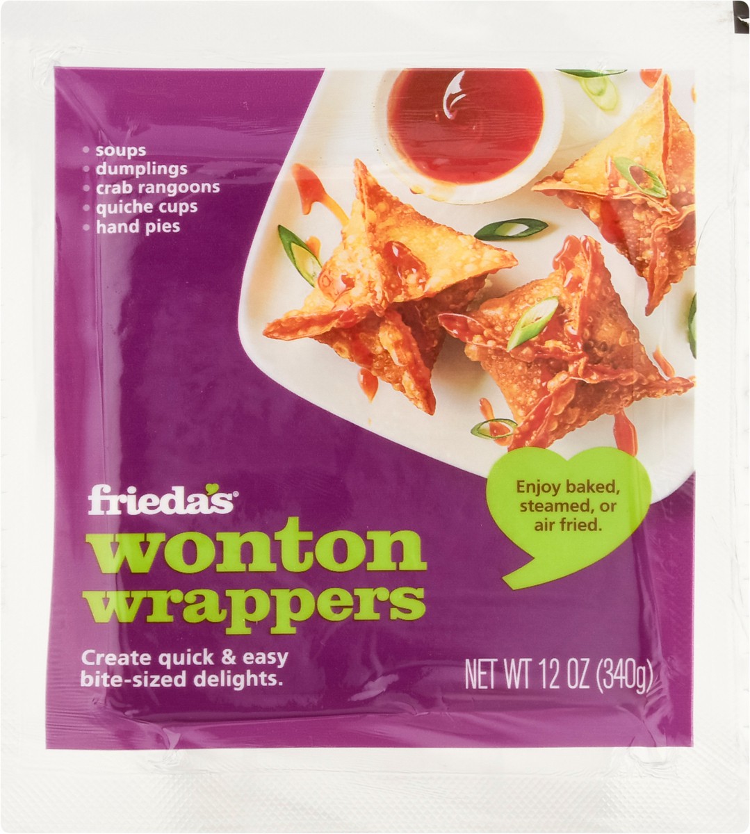 slide 6 of 9, Frieda's Wonton Wrappers 12 oz, 12 oz