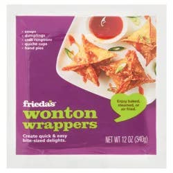 Frieda's Wonton Wrappers 12 oz