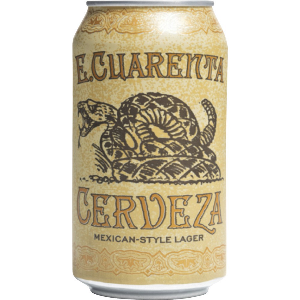 slide 1 of 1, E. Cuarenta Cerveza, 6 ct; 12 oz