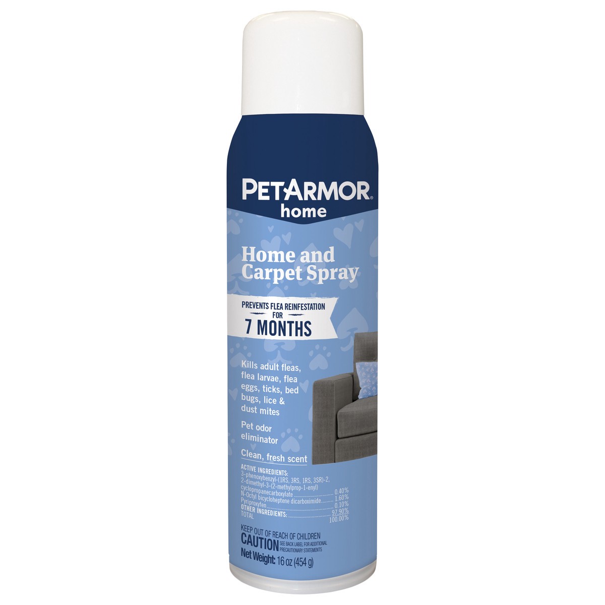 slide 7 of 7, PetArmor Pet Armor PetArmor Home Flea & Tick Home & Carpet Spray, 16 oz