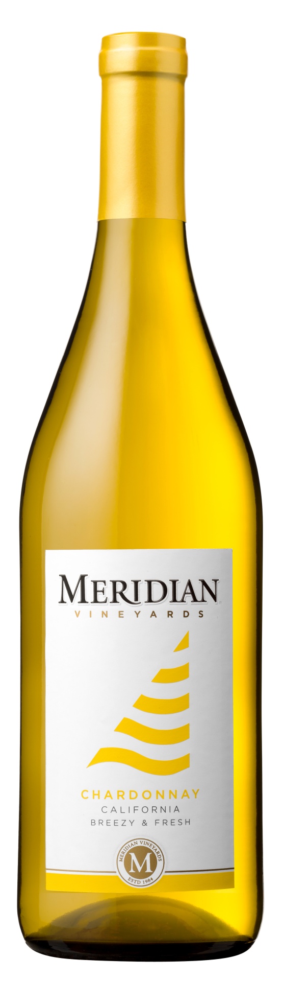 slide 1 of 4, Meridian Vineyards Chardonnay White Wine, 750 ml