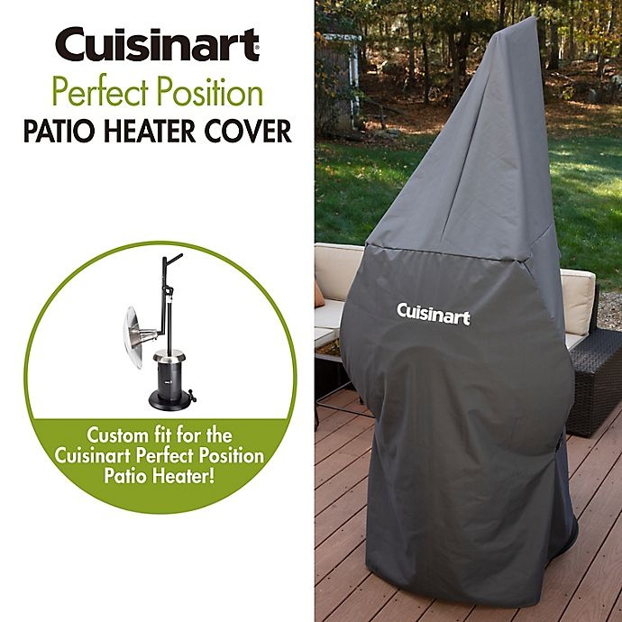 slide 4 of 5, Cuisinart Perfect Position Propane Heater Cover - Grey, 1 ct