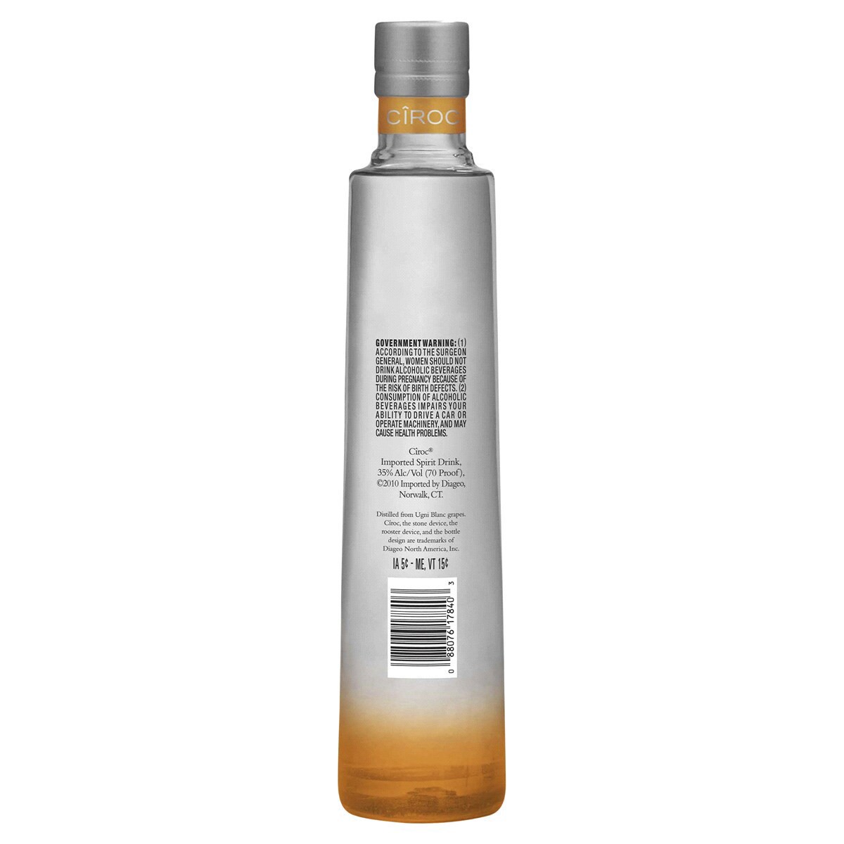 slide 5 of 5, Ciroc Peach, 200 ml