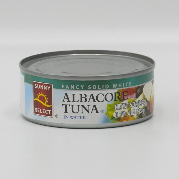slide 1 of 1, Sunny Select, Solid White Albacore Tuna In Water, 5 oz