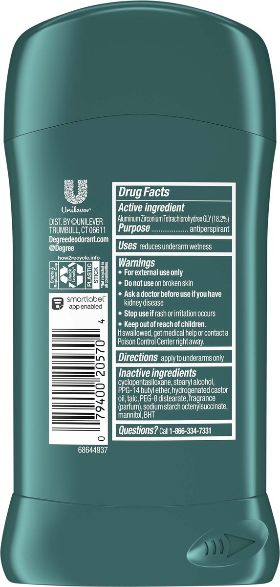 slide 3 of 3, Degree Original Protection Antiperspirant Deodorant Cool Comfort, 2.7 oz, 2.7 oz