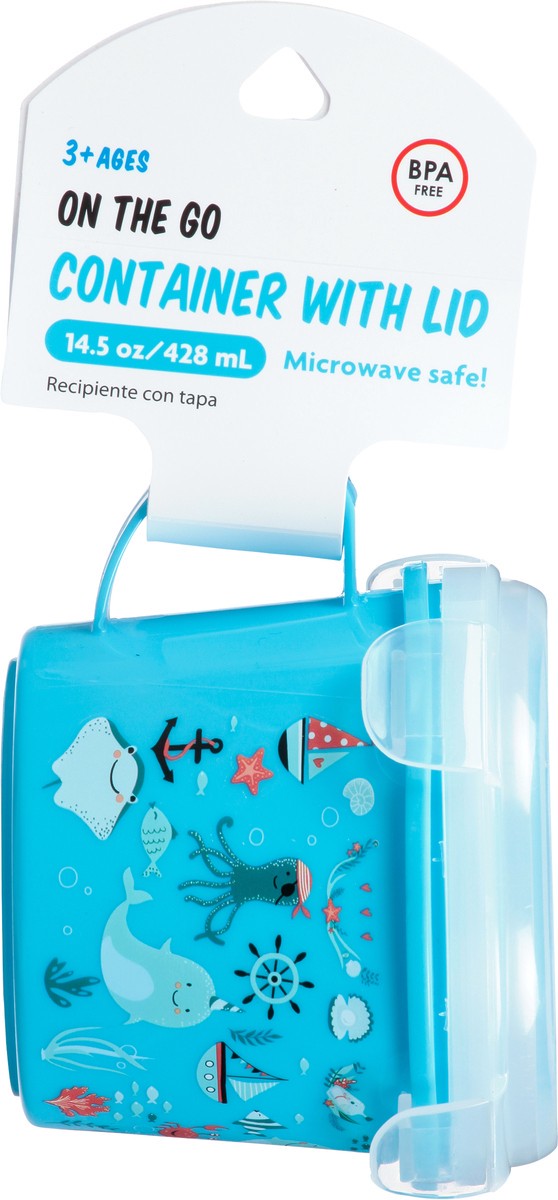 slide 3 of 9, Jacent On The Go Container With Lid, 1 ct