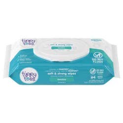 Tippy Toes Baby Wipes Sensitive Skin