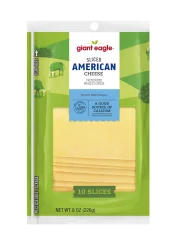 Giant Eagle Cheese, Singles, American