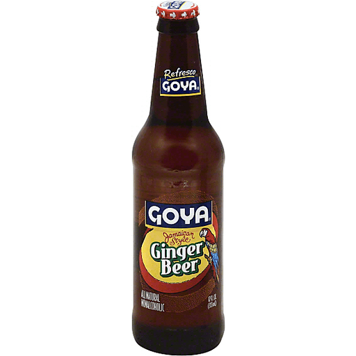 slide 2 of 2, Goya Soda, Ginger Beer - 12 fl oz, 12 fl oz