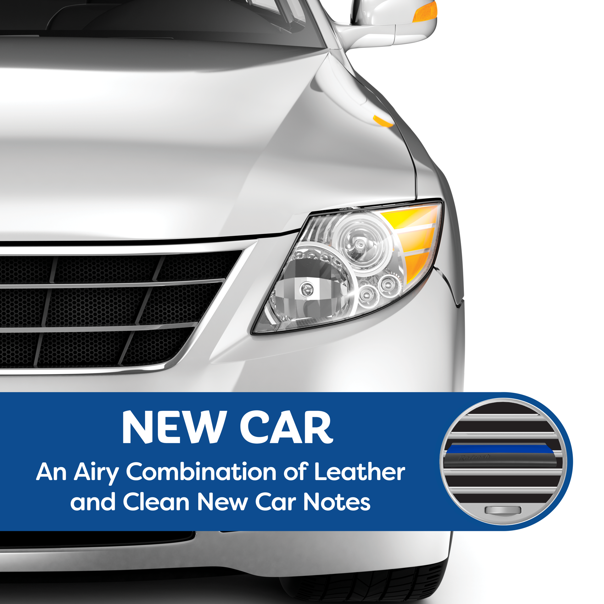 slide 4 of 5, Refresh Your Car! New Car Contour Vent Stick 4-Pack, 4 ct