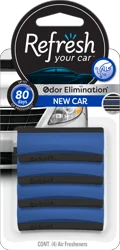 Refresh Your Car! New Car Contour Vent Stick 4-Pack