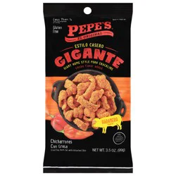 Pepe's Habanero Flavored Gigante Chicharrones 3.5 oz