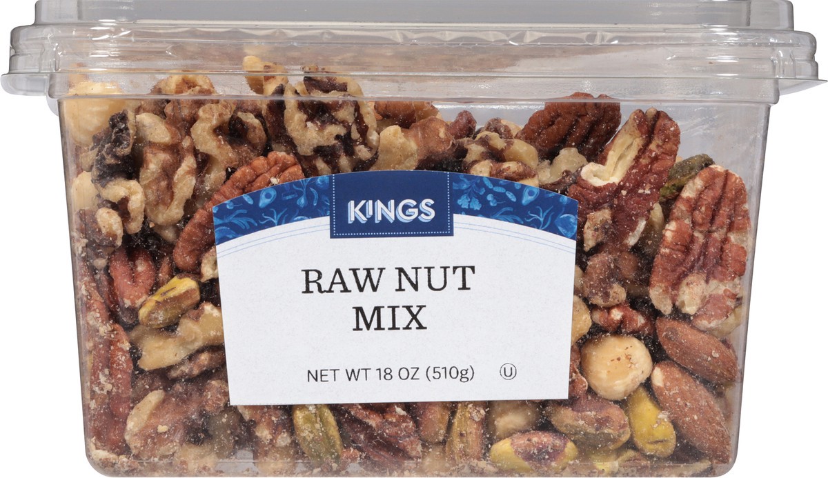 slide 14 of 14, Kn Raw Nut Mix, 18 oz