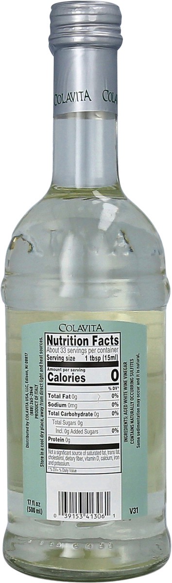 slide 3 of 8, Colavita White Wine Vinegar, 16.9 fl oz