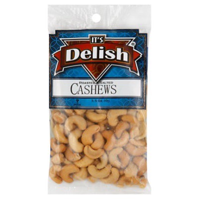 slide 1 of 4, It's Delish Cashews 3.5 oz, 3.5 oz