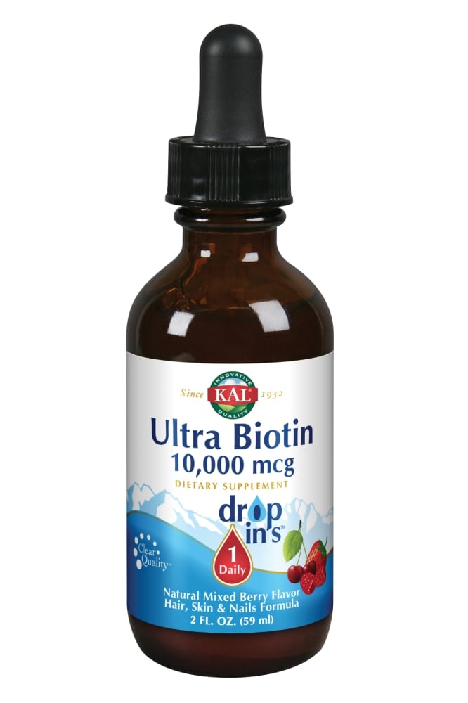 slide 1 of 1, KAL Ultra Biotin Dropins, 2 fl oz