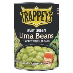 Trappey''s Baby Green Flavored with Slab Bacon Lima Beans 15.5 oz