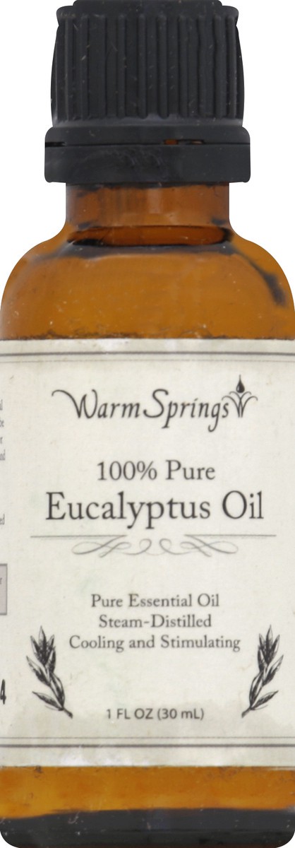 slide 1 of 3, Warm Springs Eucalyptus Oil 1 oz, 1 fl oz