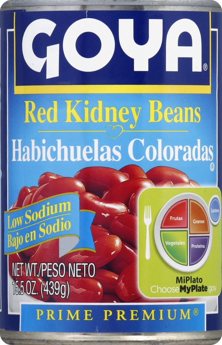 slide 2 of 2, Goya Low Sodium Red Kidney Beans, 15.5 oz