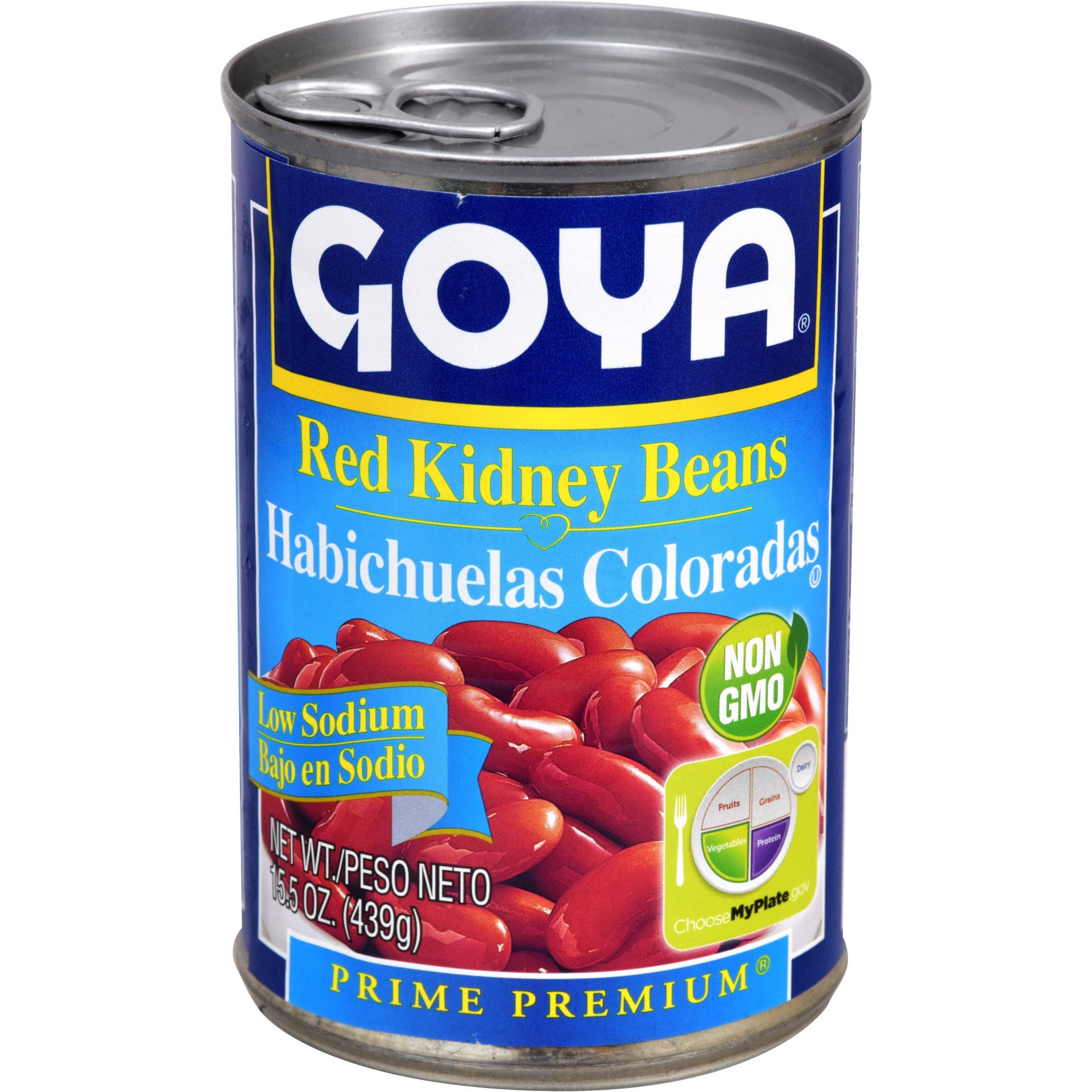 slide 1 of 2, Goya Low Sodium Red Kidney Beans, 15.5 oz