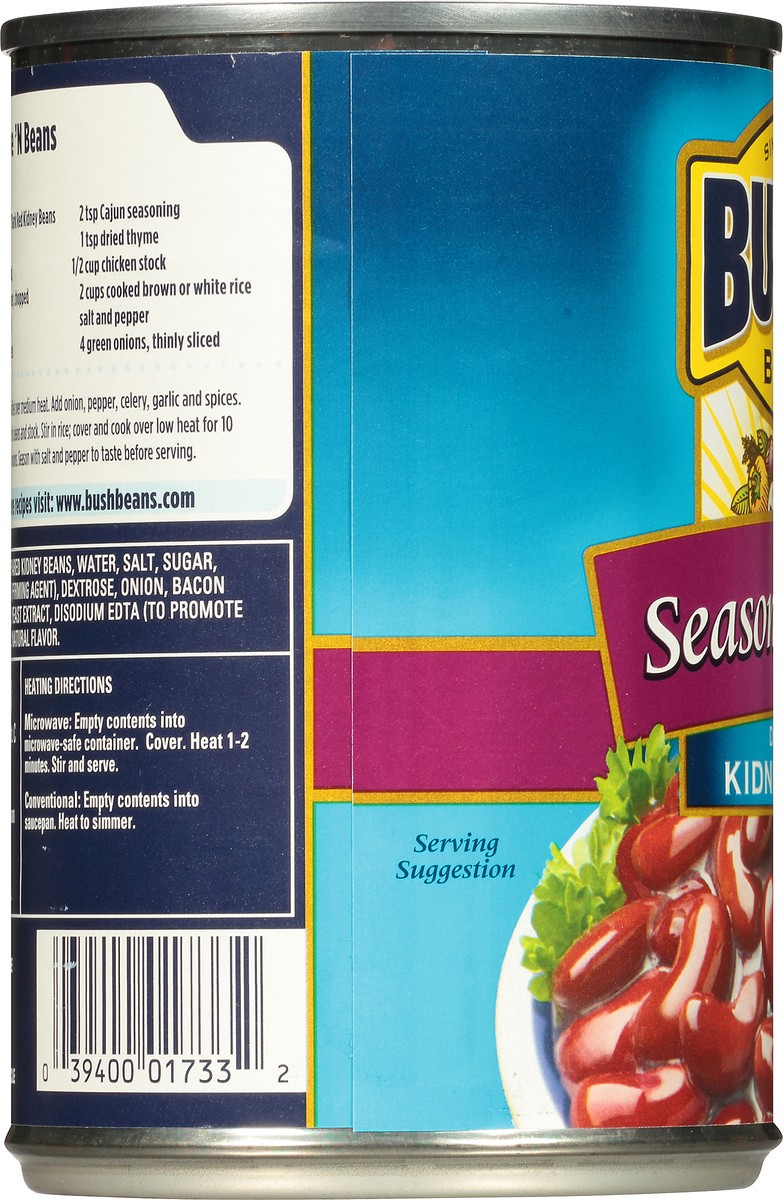 slide 2 of 8, Bush's Best Bush's Seasoned Recipe Kidney Beans 16 oz, 16 oz