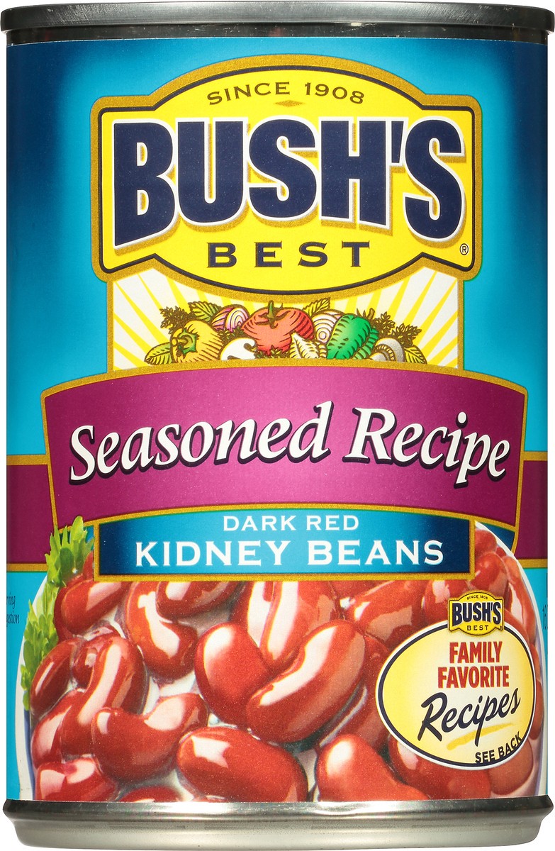 slide 4 of 8, Bush's Best Bush's Seasoned Recipe Kidney Beans 16 oz, 16 oz