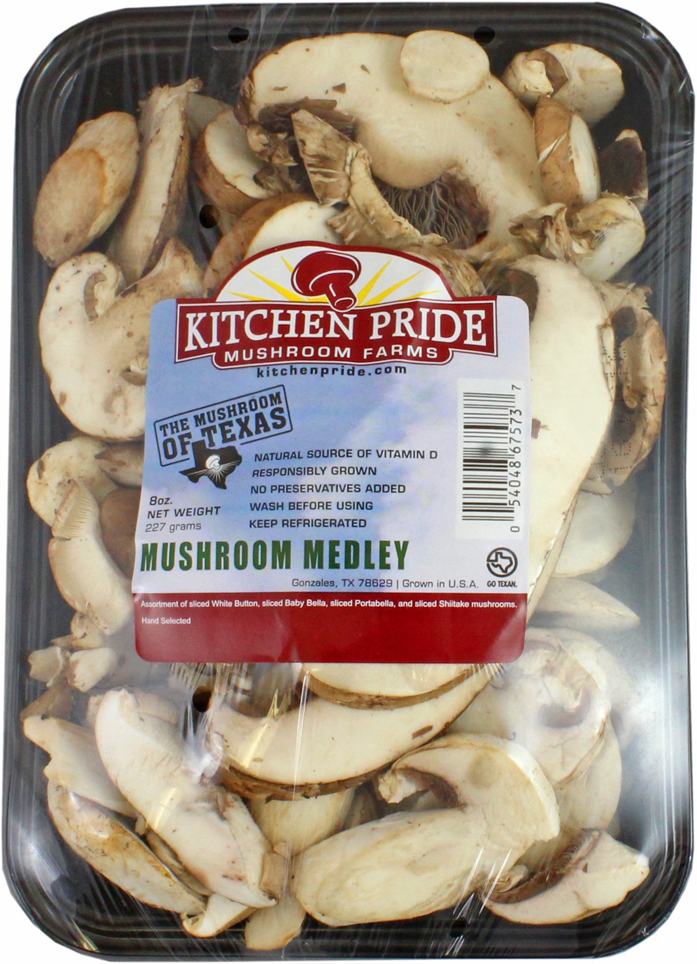 slide 1 of 1, Mushrooms Medley, 8 oz