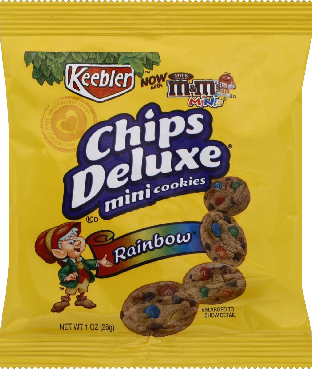 slide 5 of 6, Keebler Chips Deluxe Rainbow Mini Cookies, 1 oz