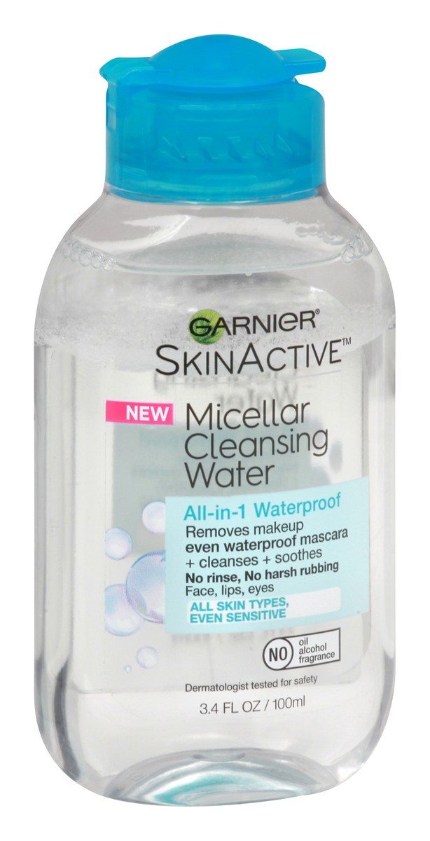 slide 2 of 9, Garnier Skinactive Micellar Cleansing Water, 3.4 fl oz