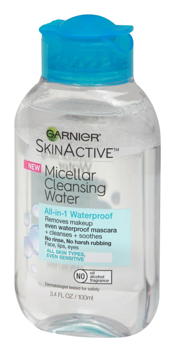 slide 3 of 9, Garnier Skinactive Micellar Cleansing Water, 3.4 fl oz