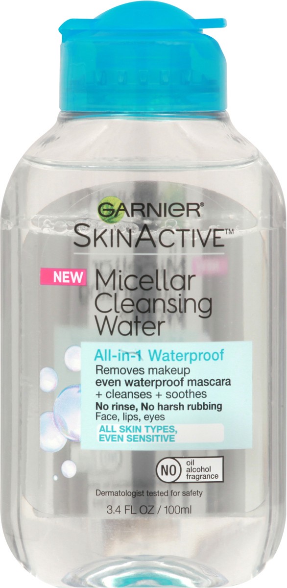slide 6 of 9, Garnier Skinactive Micellar Cleansing Water, 3.4 fl oz