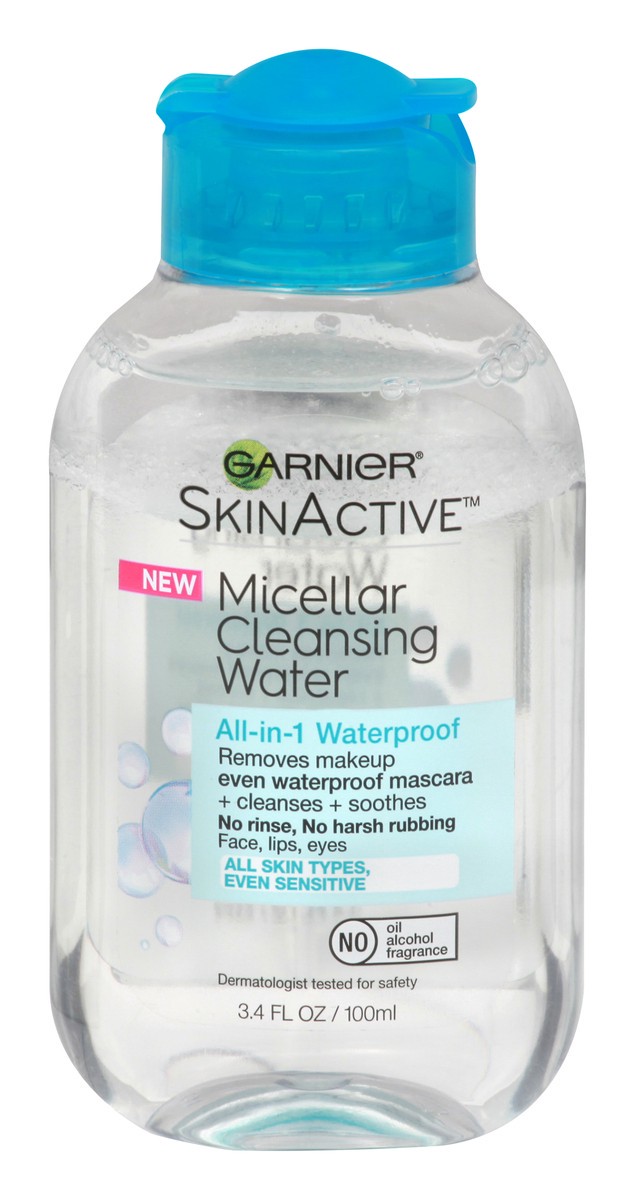 slide 1 of 9, Garnier Skinactive Micellar Cleansing Water, 3.4 fl oz