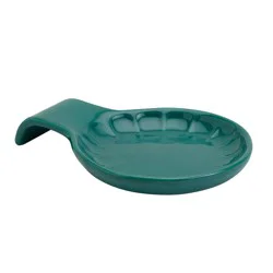 Mason Craft And More 8.46 In Stoneware Cafe Spoon Rest - Teal