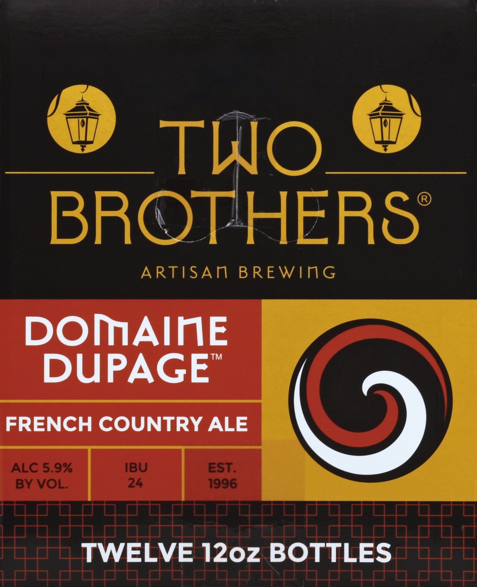 slide 2 of 6, Two Brothers Artisan Brewing Domaine Dupage, 12 ct; 12 fl oz