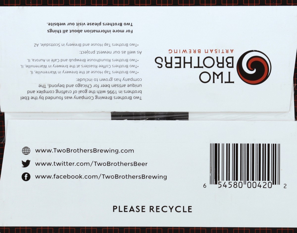 slide 3 of 6, Two Brothers Artisan Brewing Domaine Dupage, 12 ct; 12 fl oz