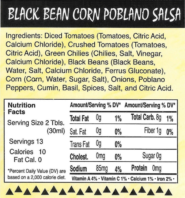 slide 2 of 4, Jose Madrid Salsa Black Bean Poblano, 13 oz