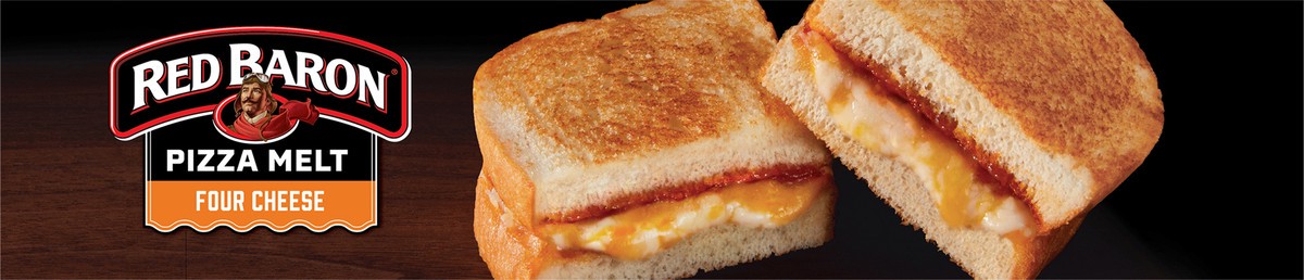 slide 6 of 9, Red Baron Pizza Melt, Four Cheese 5.34 oz, 5.34 oz