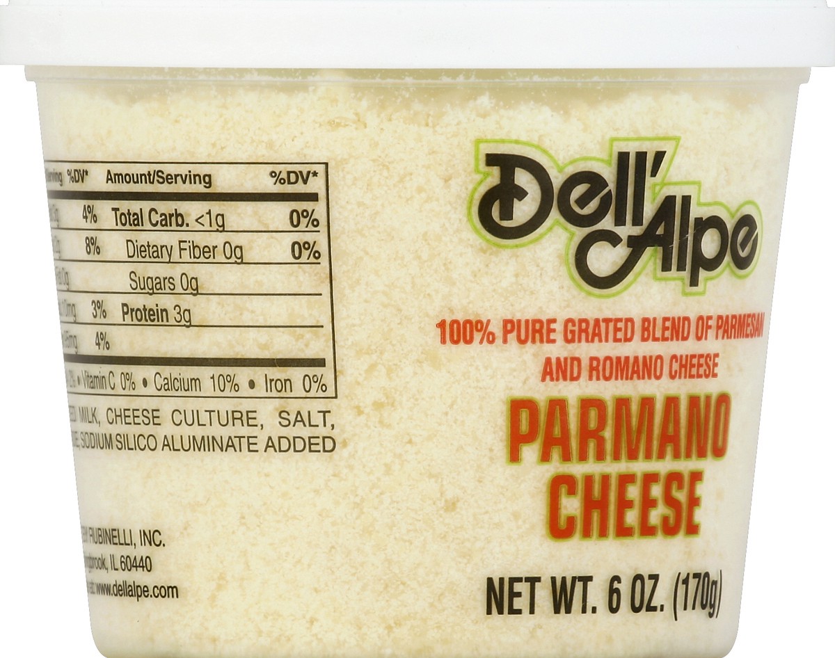 slide 6 of 6, Dell'Alpe Dellalpe Parmano Cheese, 6 oz