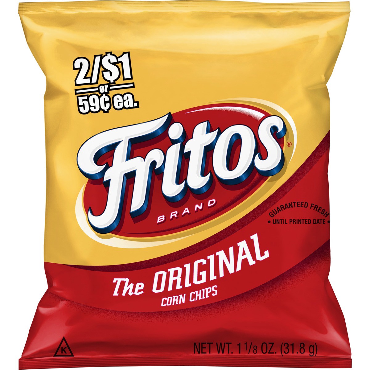 slide 3 of 7, Fritos Corn Chips, 1.12 oz