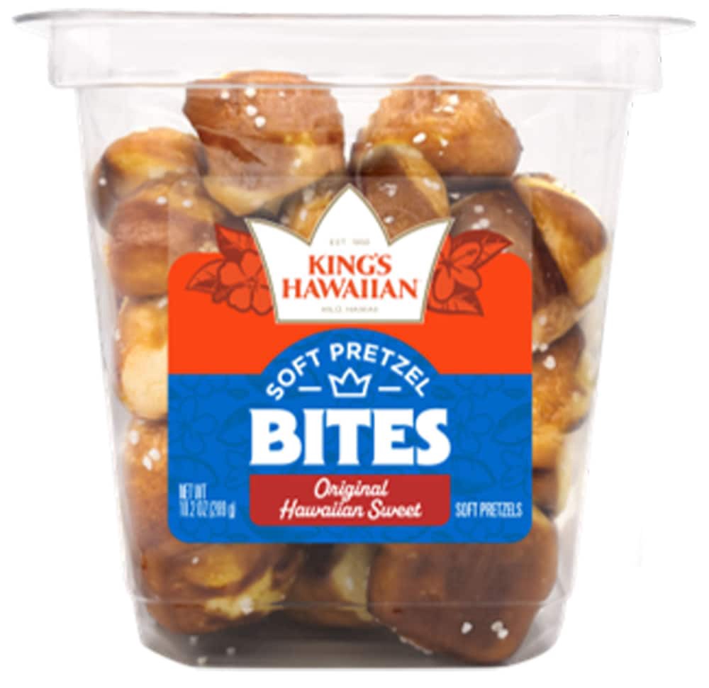 slide 1 of 2, King's Hawaiian Pretzel Bites, 10.2 oz