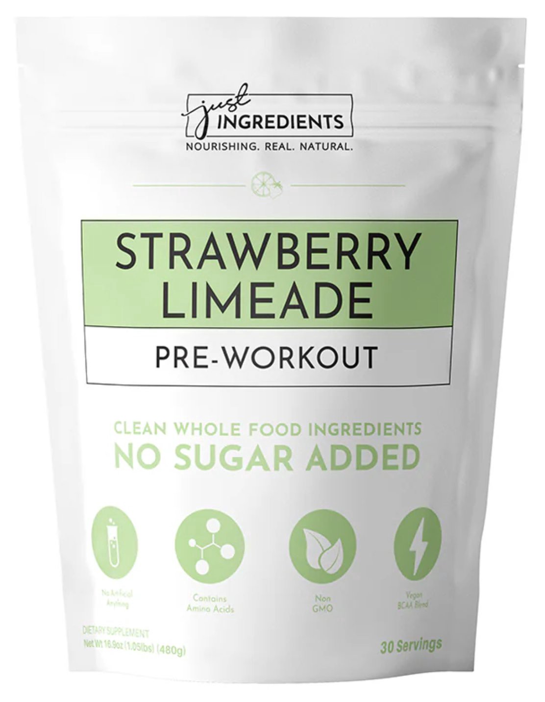 slide 1 of 1, Just Ingredients Pre-Workout 16.9 oz, 16.9 oz