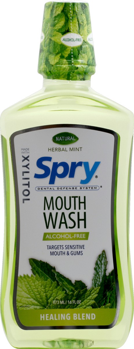 slide 1 of 8, Spry Mouth Wash 473 ml, 473 ml